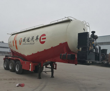 中密度粉粒物料運輸半掛車