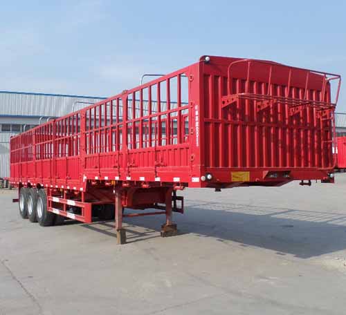 倉柵式運(yùn)輸半掛車