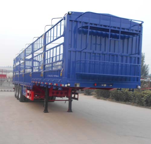 倉柵式運(yùn)輸半掛車