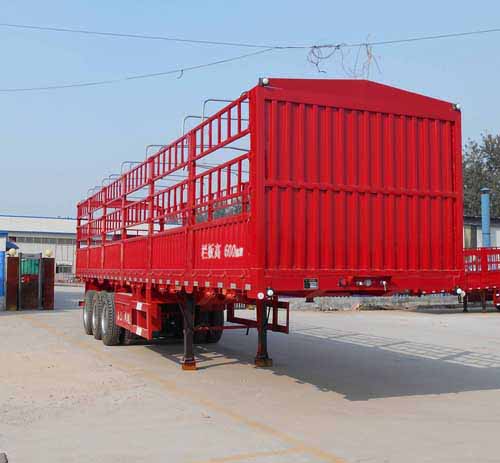 倉柵式運(yùn)輸半掛車