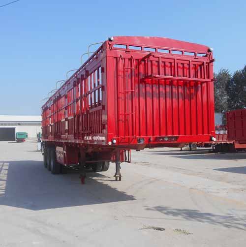 倉柵式運(yùn)輸半掛車