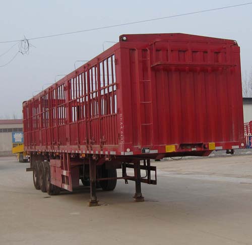 倉柵式運(yùn)輸半掛車