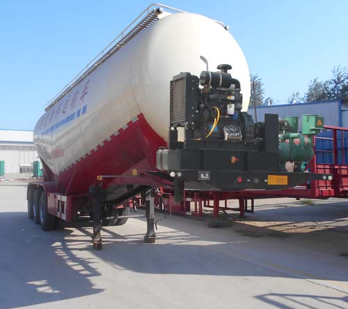 低密度粉粒物料運輸半掛車